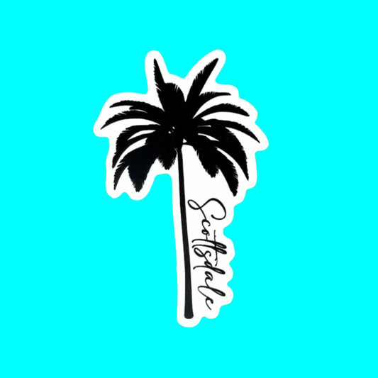 Scottsdale Skinny Palm Sticker