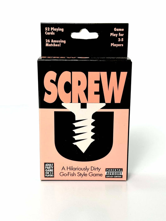 Screw U - Go Fish Style Card Game For Adults