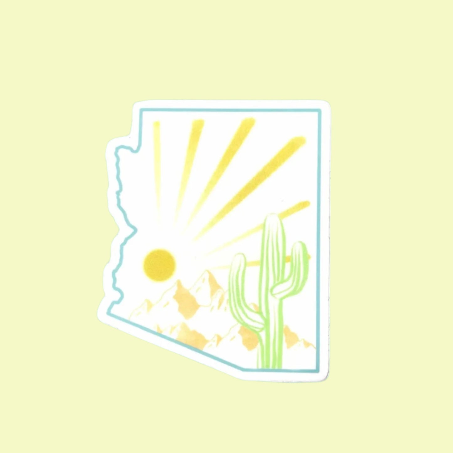 Desert State Sunshine Sticker
