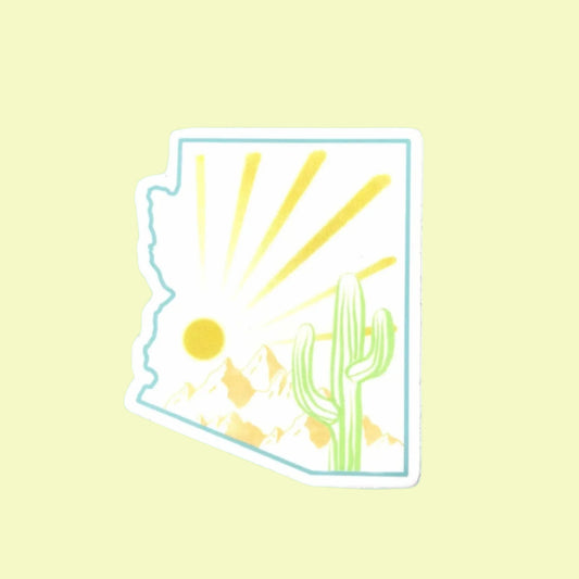 Desert State Sunshine Sticker