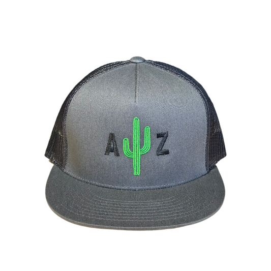 AZ Cactus Flat Brim Hat