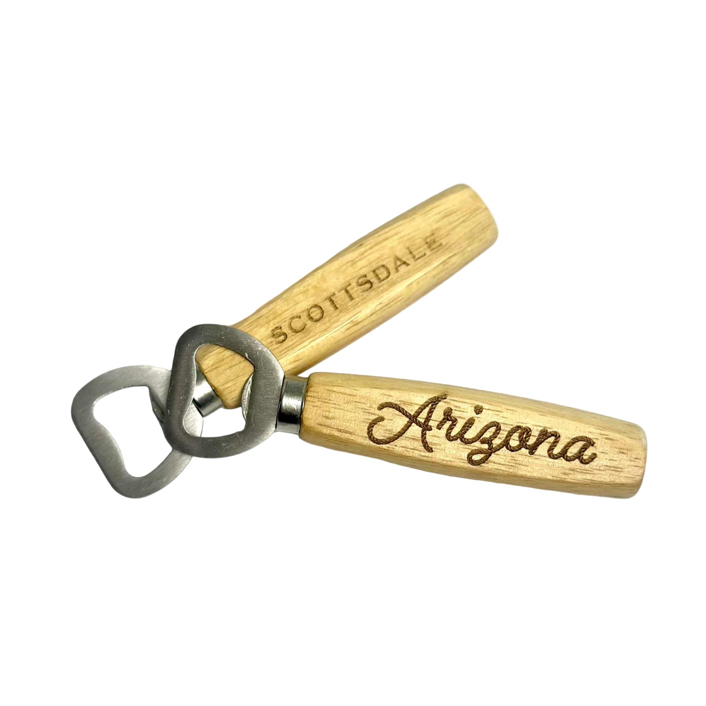 Wood Handle Bottle Opener