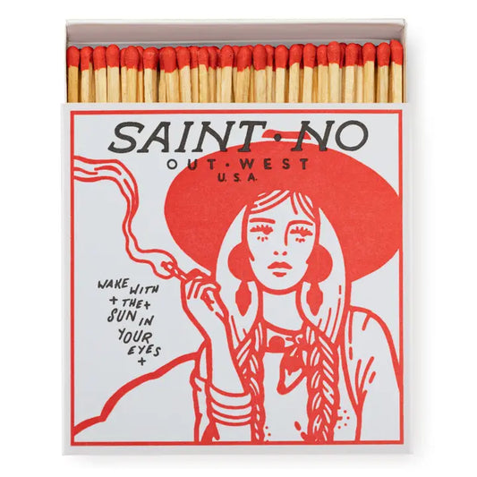 Out West | Square - Safety Matches Saint No