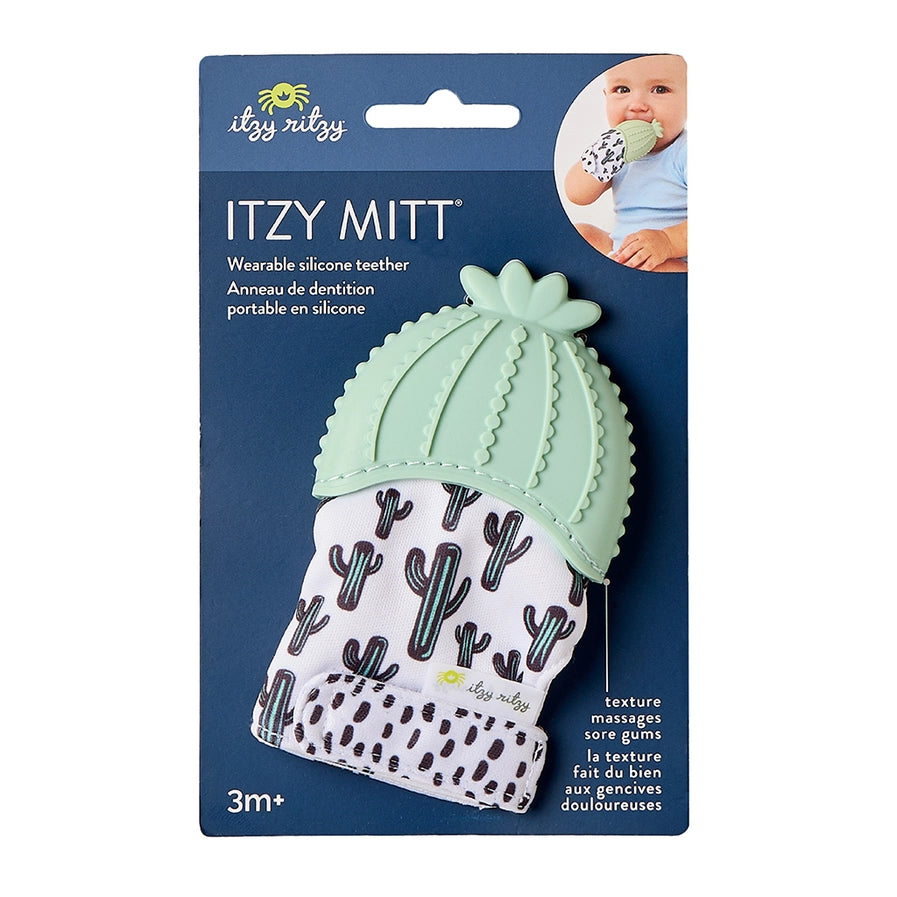 Cactus Teething Mitt