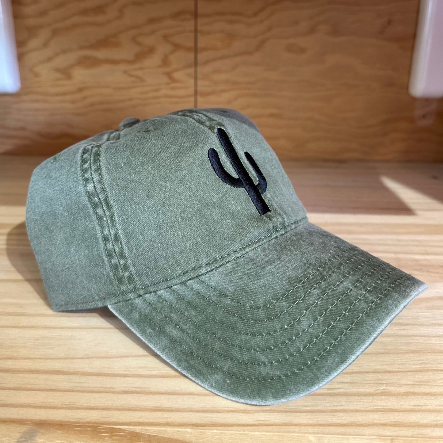Simple Cactus Green Dad Hat