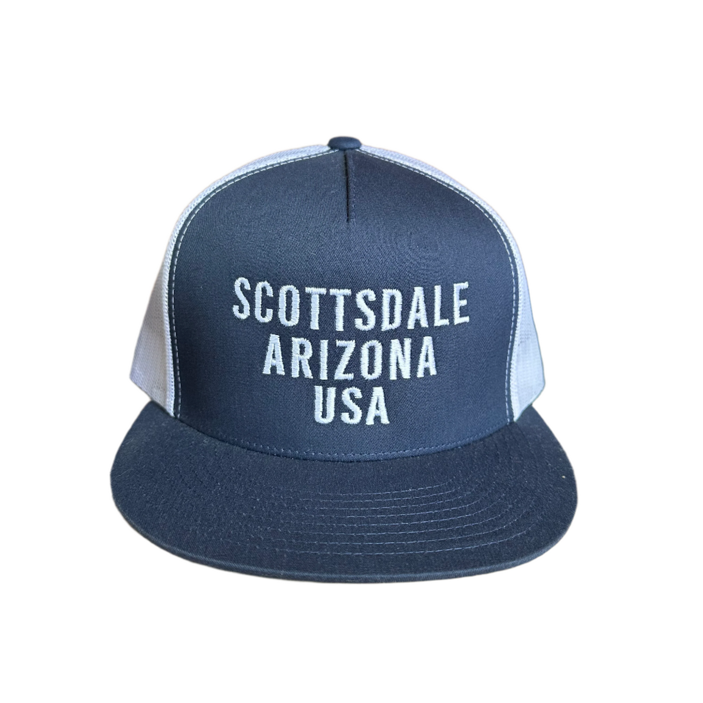 Scottsdale Arizona USA Navy Flat Bill Hat