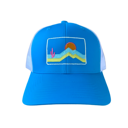 Hat Patch Blue Hat