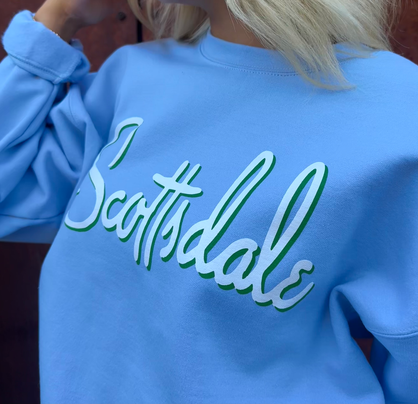 Scottsdale Beverly Blue Sweatshirt