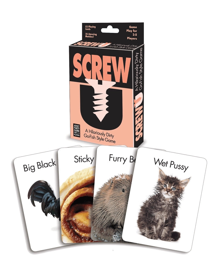 Screw U - Go Fish Style Card Game For Adults