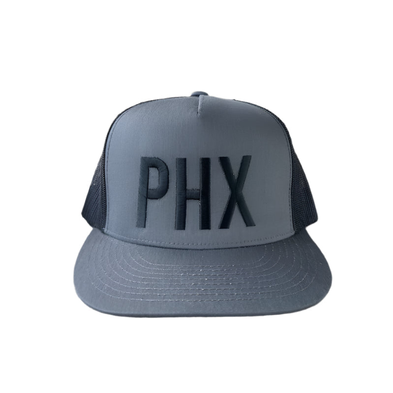 PHX Embroidered Flat Bill Hat