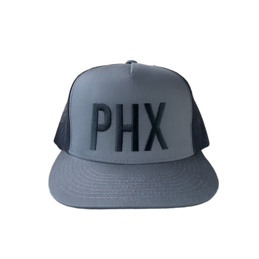 PHX Embroidered Flat Bill Hat