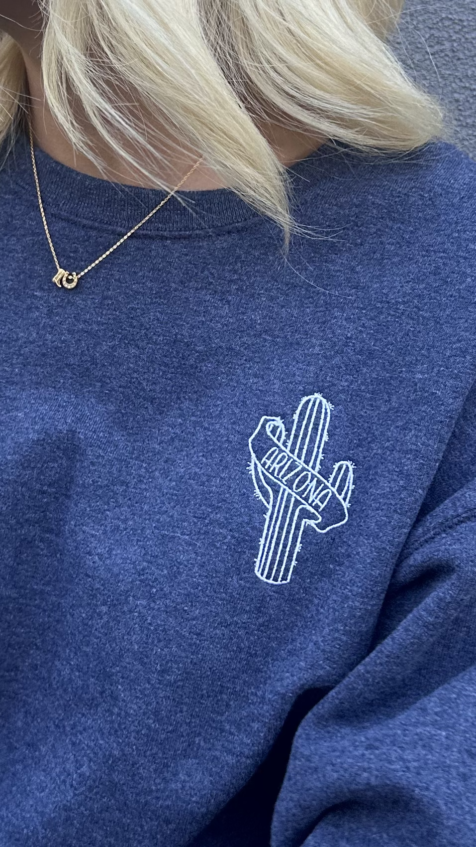 Arizona Wrapped Cactus Sweatshirt