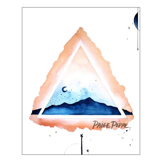 "Fallen Star" Watercolor Print
