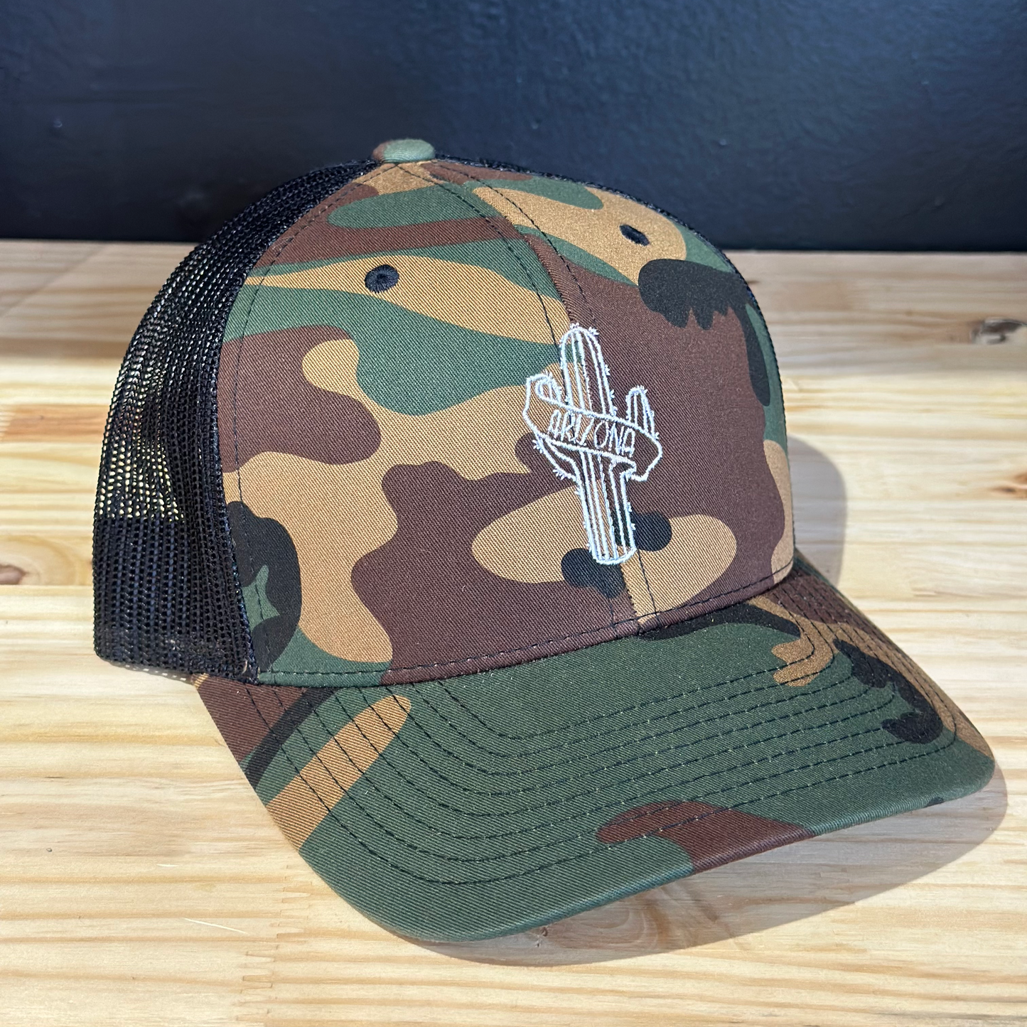 Arizona Wrapped Cactus Camo Trucker Hat