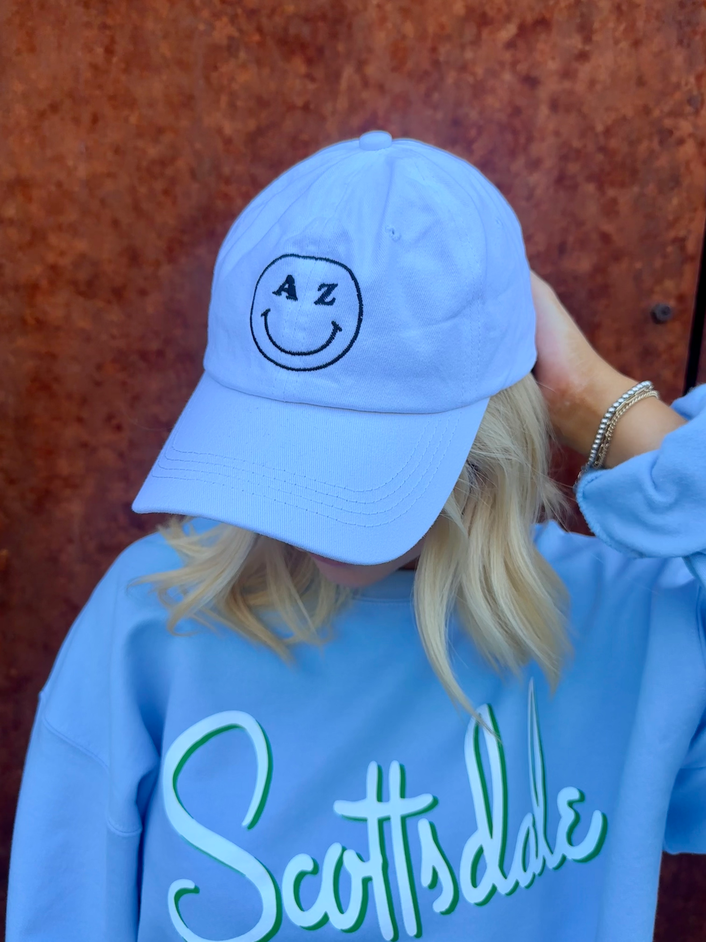 Scottsdale Beverly Blue Sweatshirt