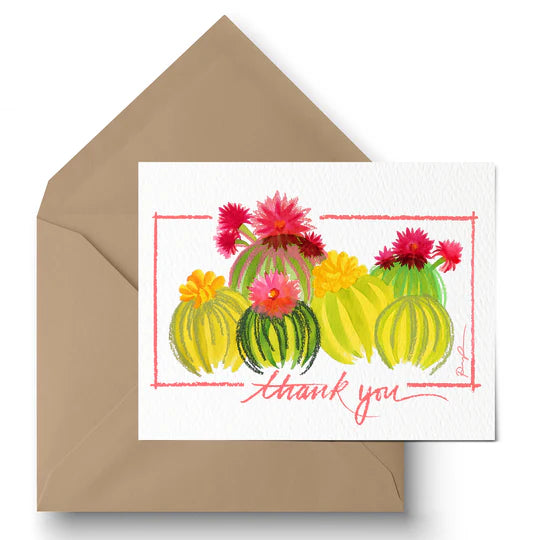 "Barrel Beauties" Thank You Card