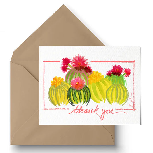 "Barrel Beauties" Thank You Card