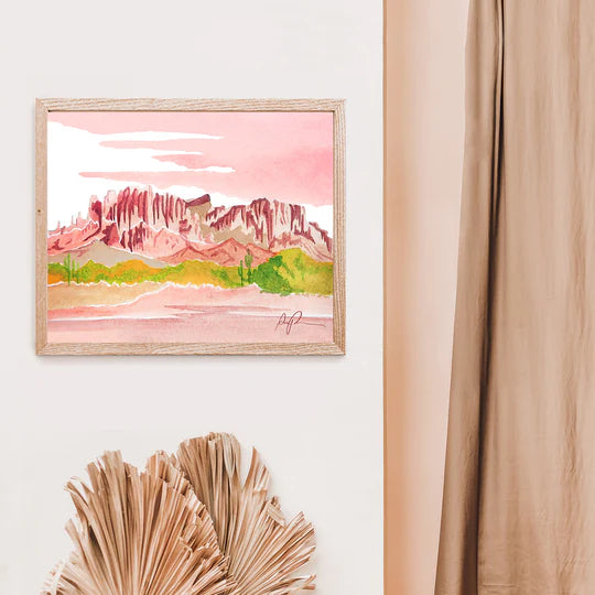 "Blushing Superstitions" Art Print