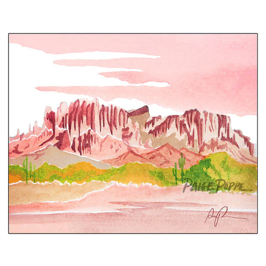 "Blushing Superstitions" Art Print
