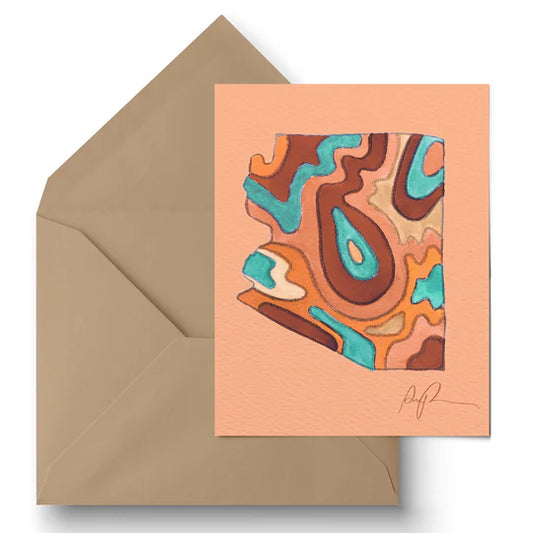 "Classic Arizona" Greeting Card
