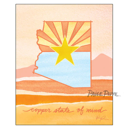 "Copper State of Mind" Art Print