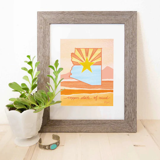 "Copper State of Mind" Art Print