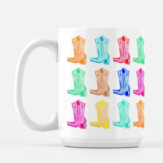 "Cowgirl Kaleidoscope" Ceramic Mug