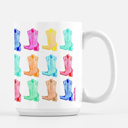"Cowgirl Kaleidoscope" Ceramic Mug
