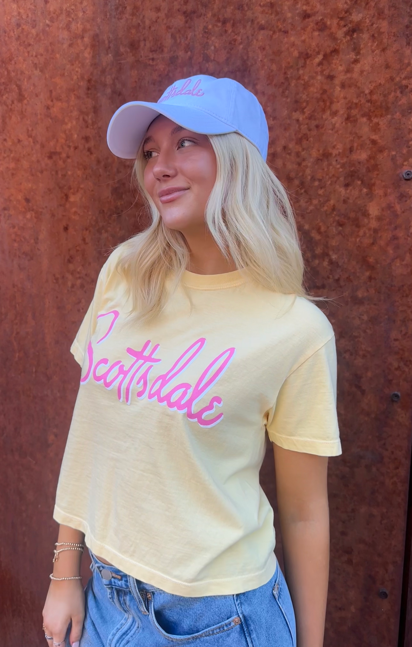 Scottsdale Beverly Boxy Butter Tee