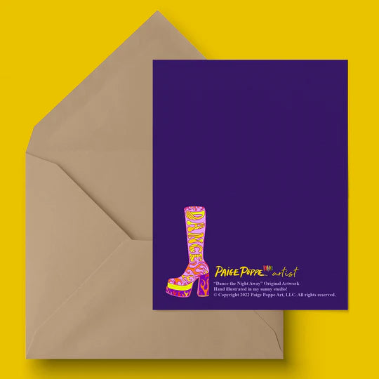 "Dance the Night Away" Greeting Card
