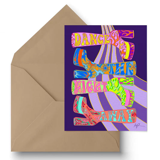 "Dance the Night Away" Greeting Card