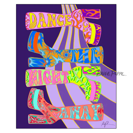 "Dance the Night Away" Art Print