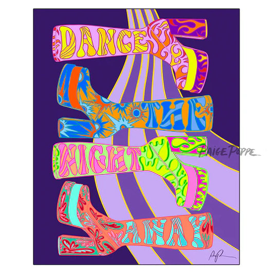 "Dance the Night Away" Art Print