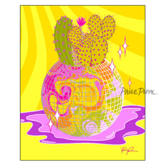 "Desert Disco" Art Print