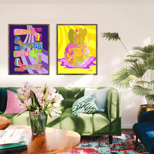 "Desert Disco" Art Print