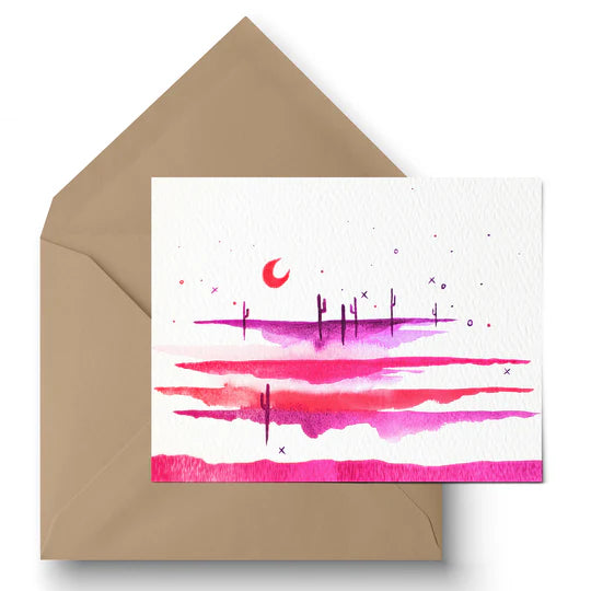 "Desert Dreams" Greeting Card