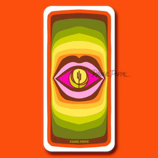 "Kiss of the Desert" Sticker