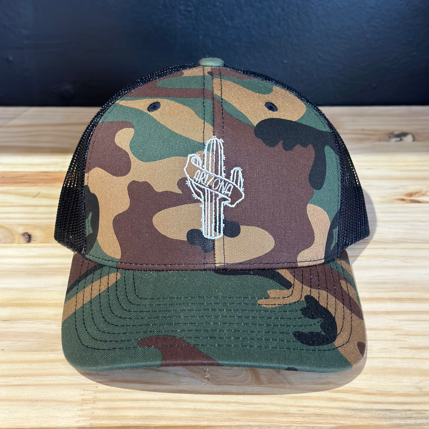 Arizona Wrapped Cactus Camo Trucker Hat