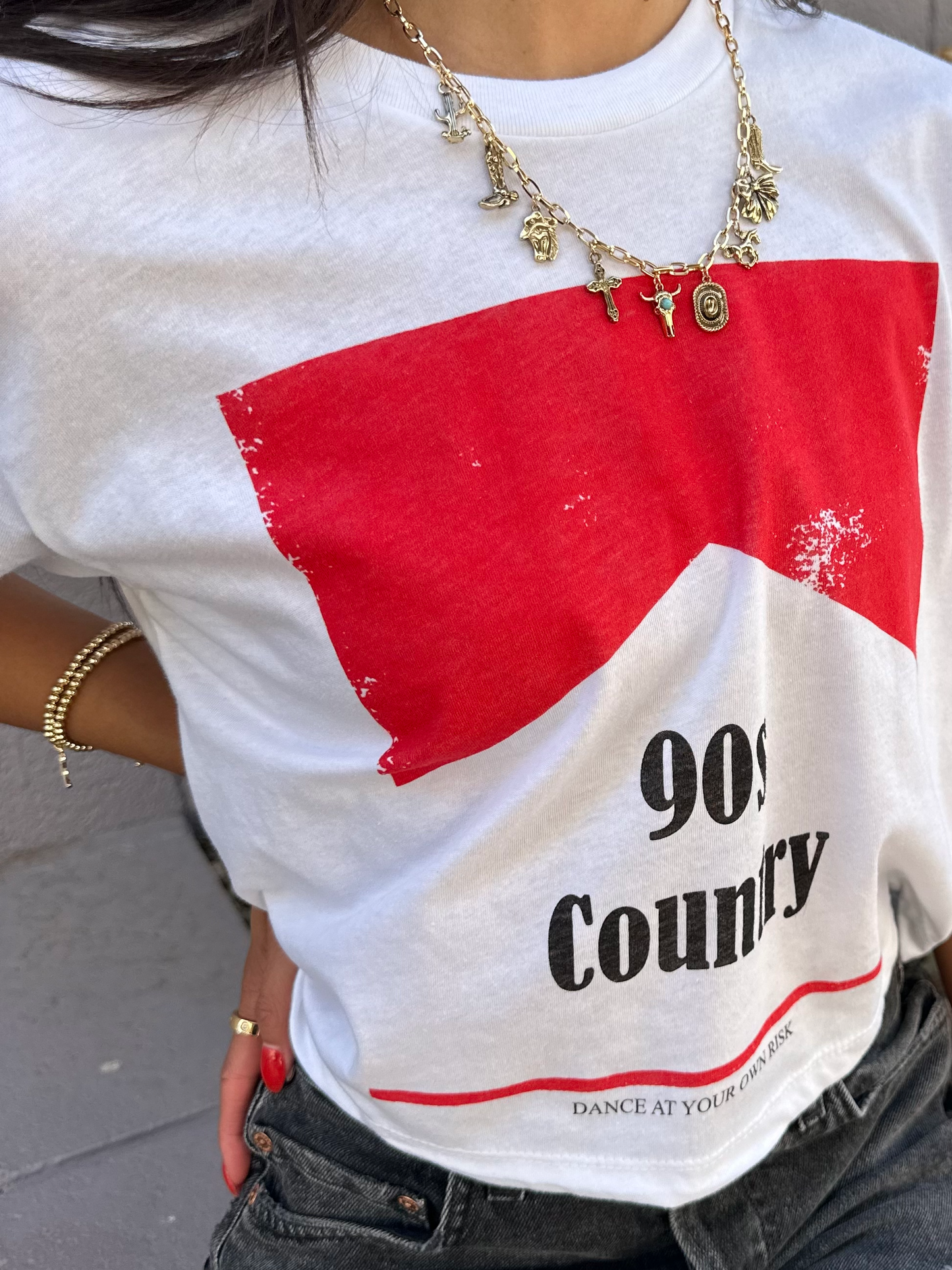 90s Country Crop Tee