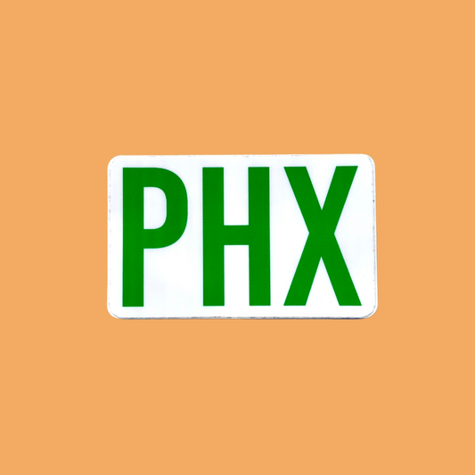 PHX Green Sticker