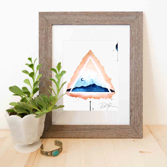 "Fallen Star" Watercolor Print