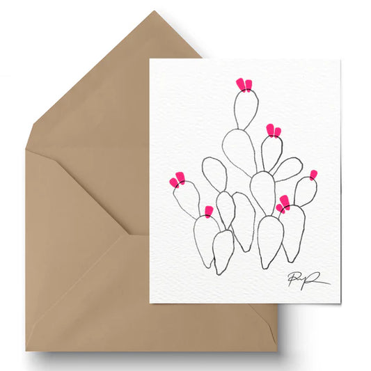 "Funky Flora" Greeting Card