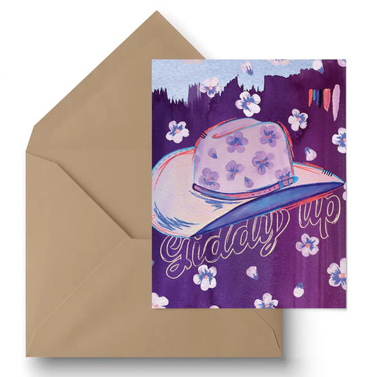 "Giddy Up" Greeting Card