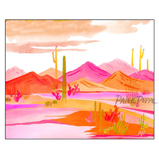 "Groovy Sunset" Art Print