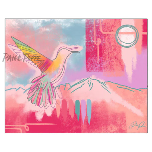 "Hummingbird Dreams" Art Print