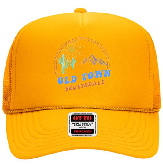Old Town Scottsdale Gold Kids Hat