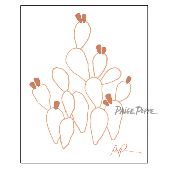 "Opuntia" Art Print
