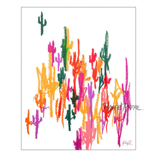 "Pastel Mirage" Art Print