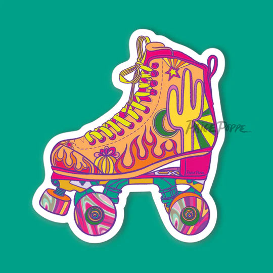 "Roller Disco" Diecut Sticker