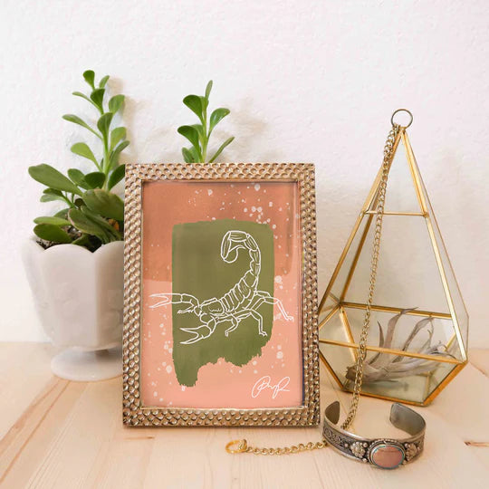 "Scorpion of Sand" Art Print